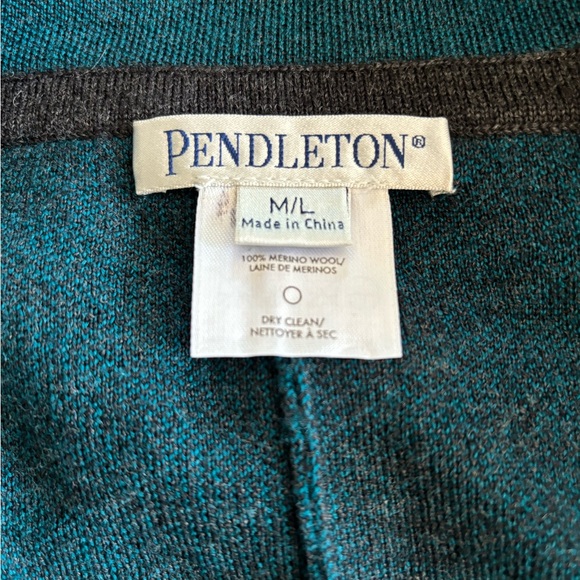 GORGEOUS Pendleton poncho M/L - Picture 5 of 5